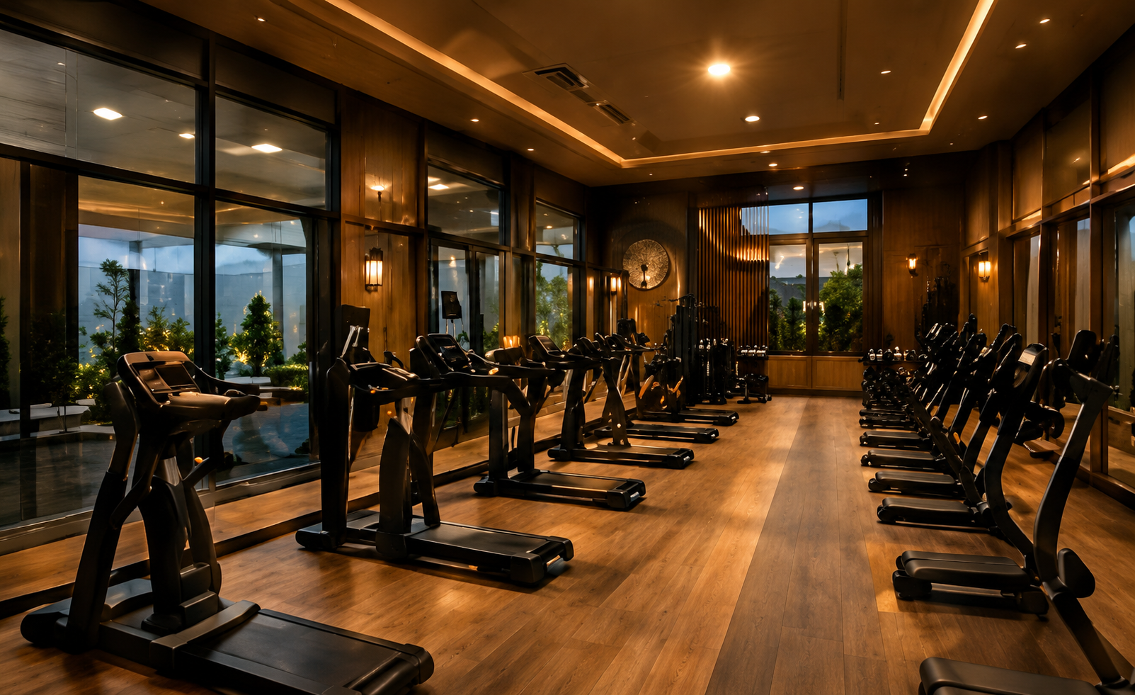 Modern Fitness Studio Gym